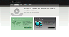 Desktop Screenshot of lapalmedazur.com